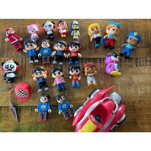 Lot of Ryan's World Toys - Figures, car